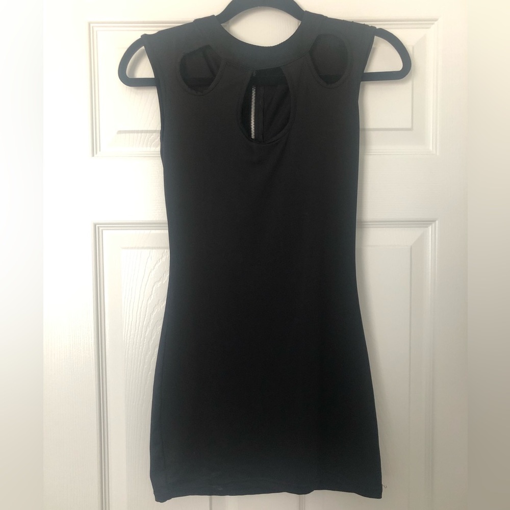 black dress